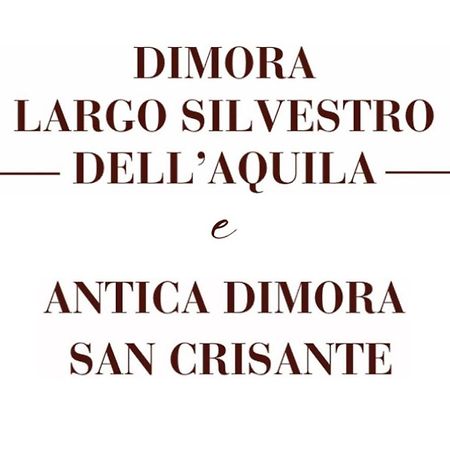 Dimora Largo Silvestro Dell'Aquila- Centro Storico Villa Ngoại thất bức ảnh